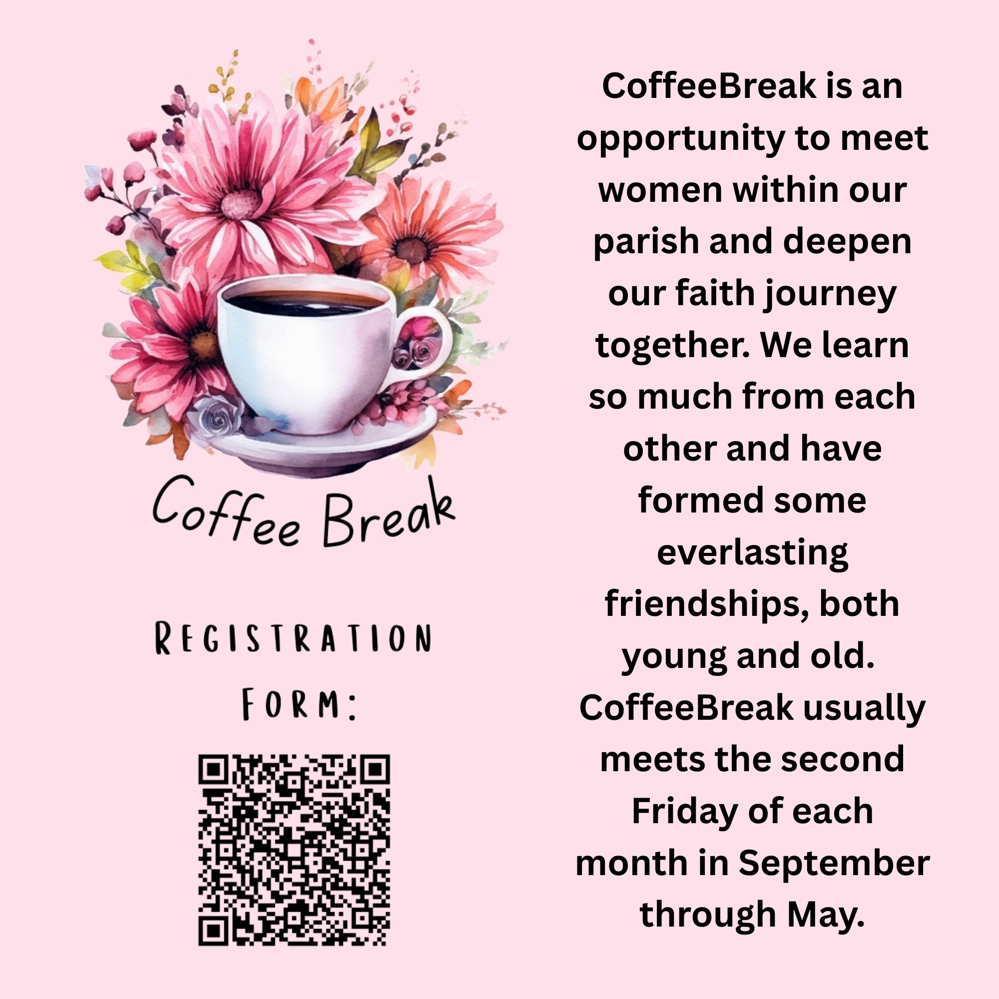 Register for CoffeeBreak